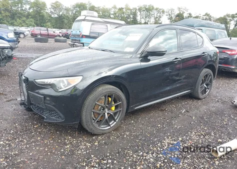 2021 Alfa Romeo Stelvio Ti Awd from USA, damaged, VIN ZASPAKBNXM7D19829